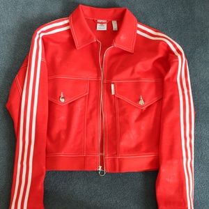 Fiorucci x Adidas Cropped Tractop Jacket